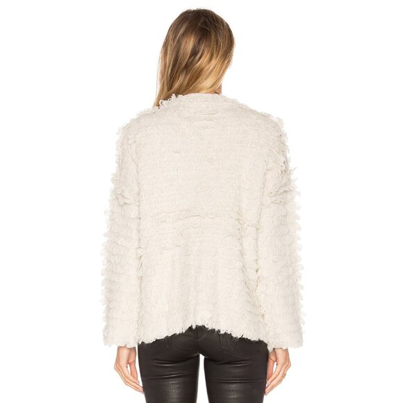 The Great. The Short Monster Cardigan in Cream - sz 0 (XS) - Picture 3 of 11